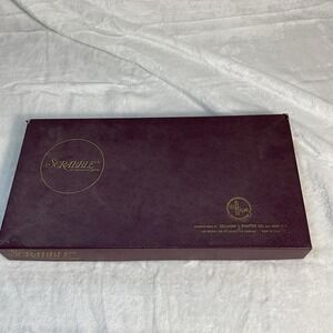 Vintage Scrabble Crossword Game‎ By Selchow  &  Richter Co Original box